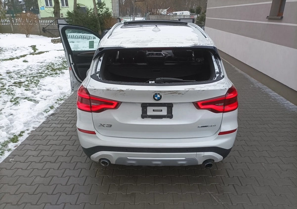 BMW X3 cena 70900 przebieg: 67000, rok produkcji 2019 z Gostyń małe 121